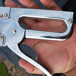 ARROW TOOLS  STAPLE GUN, CHROME, USA