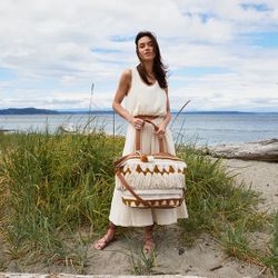 NEW - Lu & Elle Canyon Weekender Tote Bag, overnight, travel, large bag