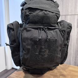 Trident Tactical T3 Hans Beaver Tail Yote Assault Pack Backpack Black 