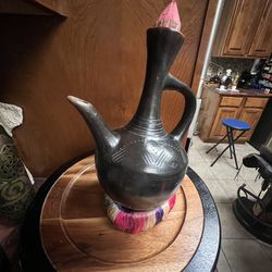 Vintage Ethopian  Tea Pitcher 