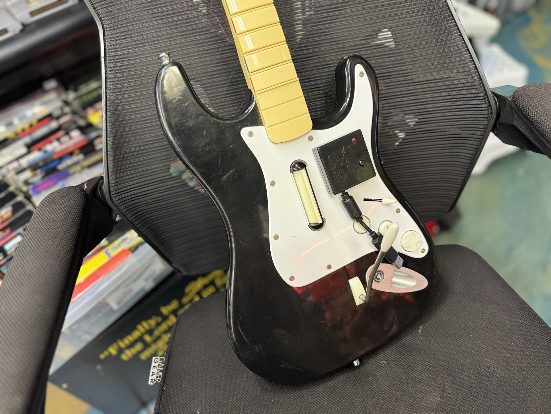 PS3 Rockband Guitar WIRELESS w/dongle