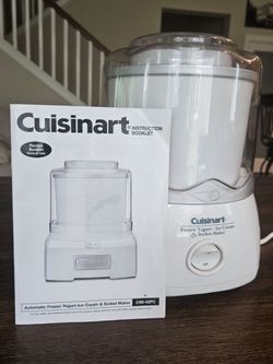 Cuisinart Automatic Frozen Yogurt, Ice Cream & Sorbet  Maker