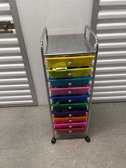 Organizer Cart & vinyl