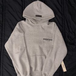 Fear of God Essentials Dark Oatmeal Hoodie