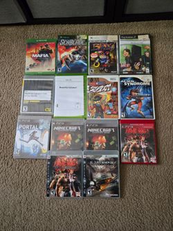 A Lot Of Playstation 3, Nintendo Wii, Xbox One, Xbox 360 and Playstation 2 games