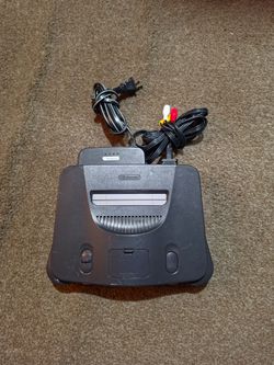 Nintendo 64 Console with Cables