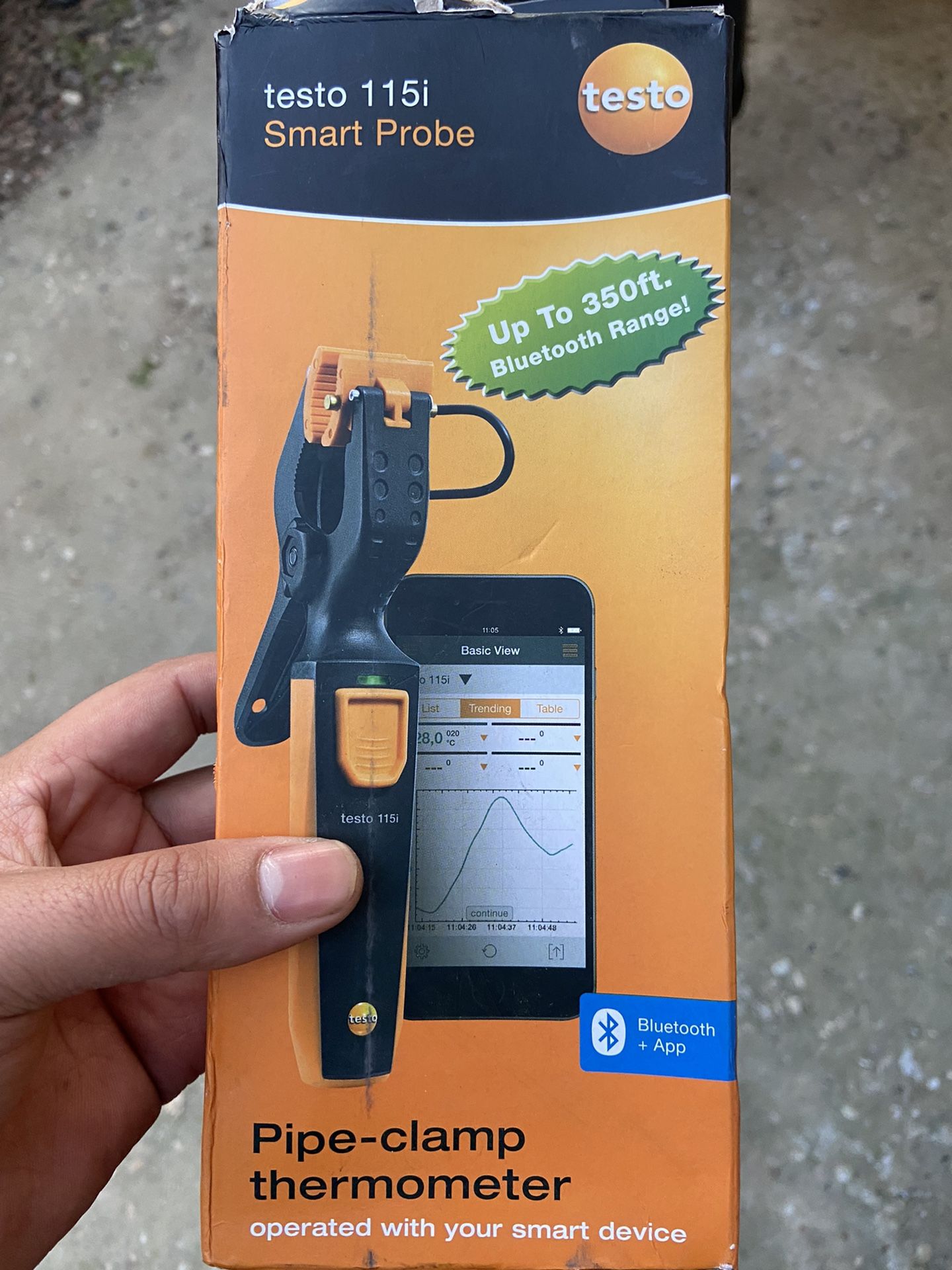 Testo 115i Pipe Clamp