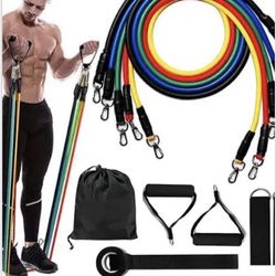 Resistance Bands Set and yoga mat 