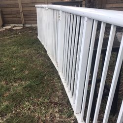 Reja De Aluminum Muy Buena De 14’y42” Altura Más O Menos Con Una Puerta Incluida X200$ 