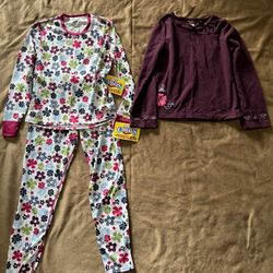 Kids Fleece Top And New Hot Chillys 