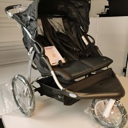 Baby Trend Navigator Double stroller ® Lite Double Jogger, Europa Brand New