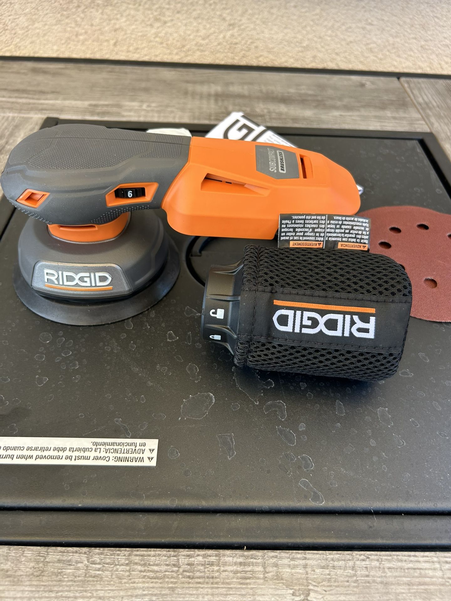 Ridgid Subcompact Sander