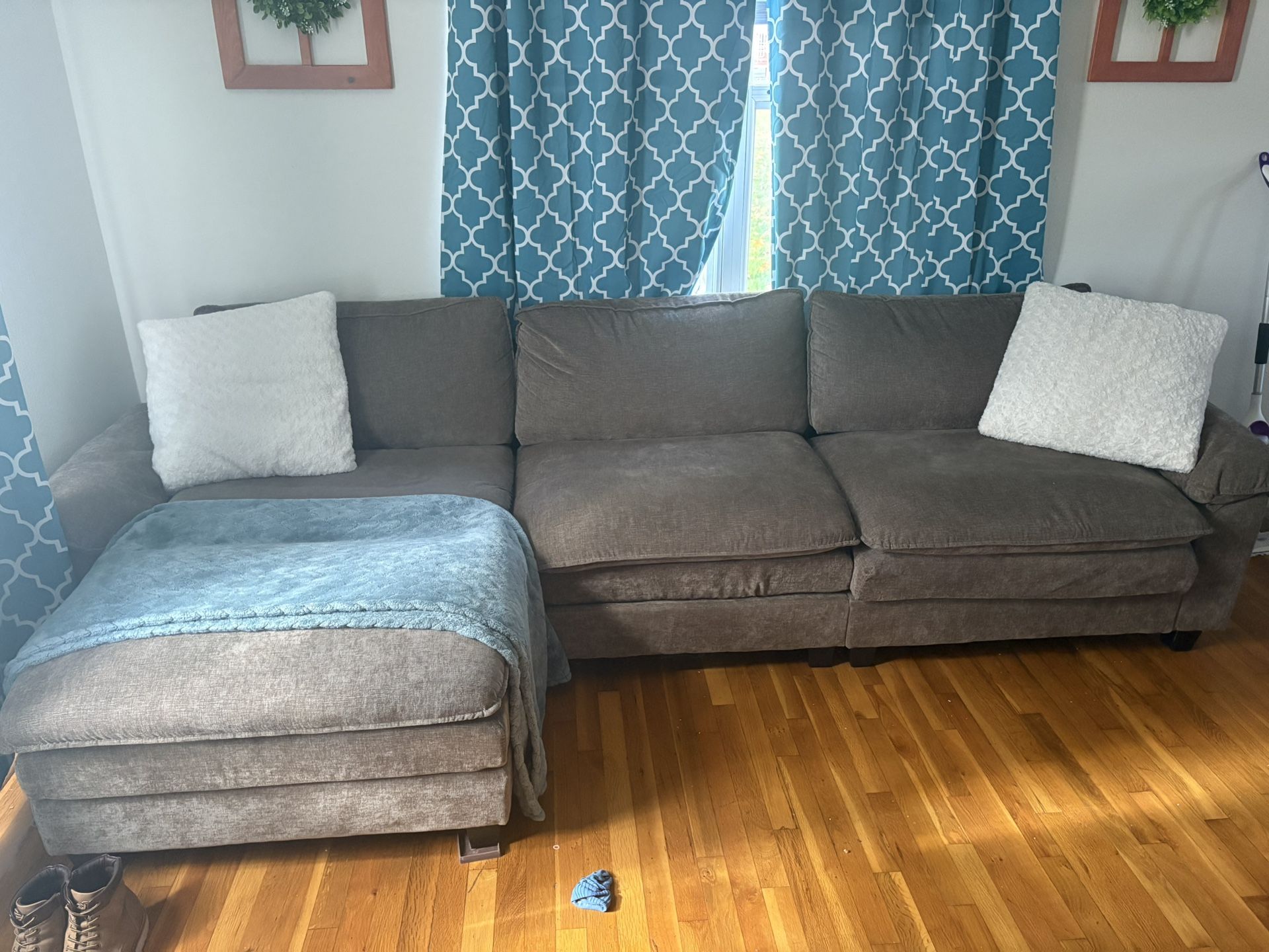 Light Brown Sectional Sofa