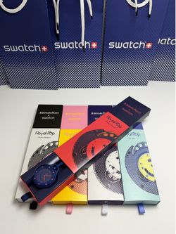 Audemars Piguet × Swatch Royal Pop Collection luxe copy
