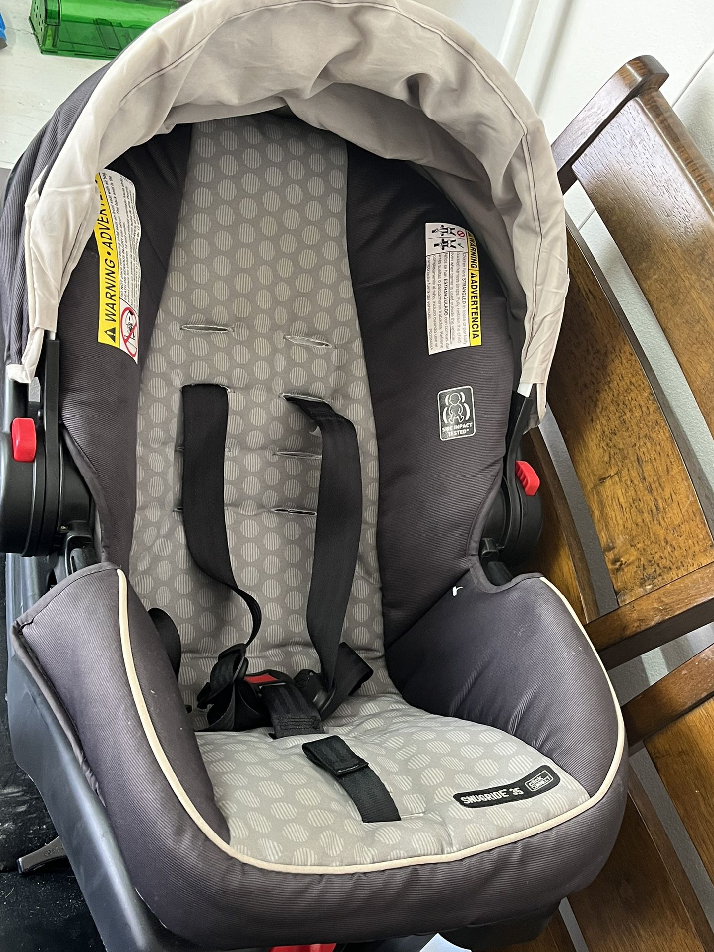Infant/toddler Car Seat With Base