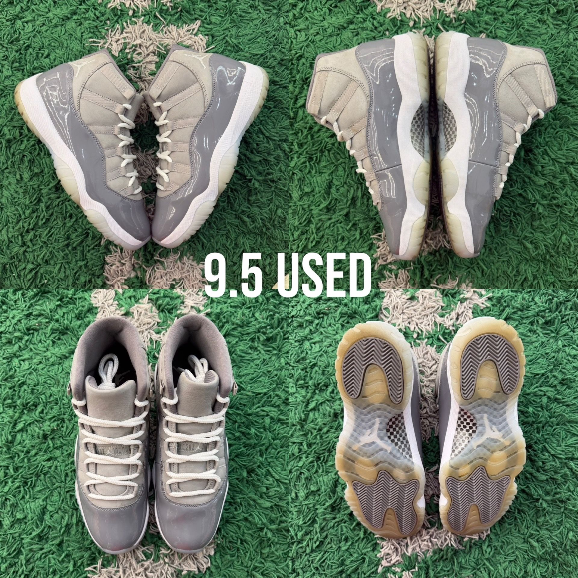 Air Jordan 11 Retro Cool Grey 2021 Size: 9.5