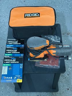 RIDGID 2.4 Amp Sander