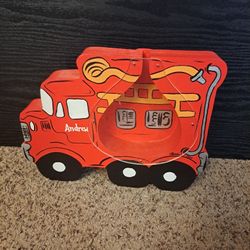 Fire Truck Coin Bank