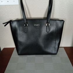 Kate Spade Black Leather Tote