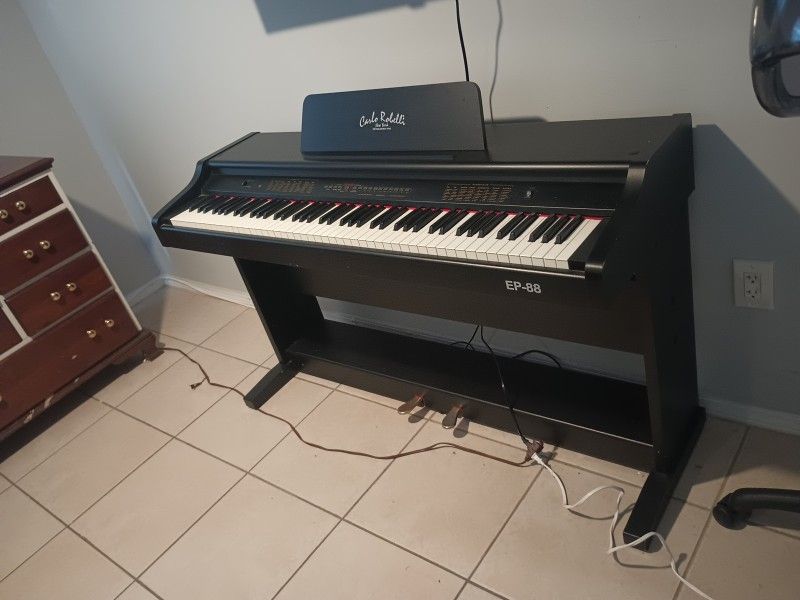 Piano With Chair