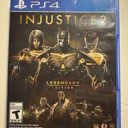 Injustice 2 Legendary Edition for PS4
