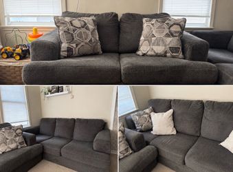 Charcoal Gray Couch