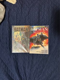 Vintage Batman & Batman Returns Official Movie Comic Books and Movie cards
