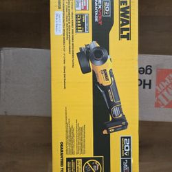 Dewalt 20 Volt Flexvolt Grinder With Variable Speed (Onpy Tool)