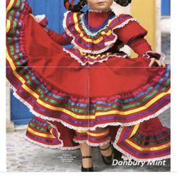 Collectible Doll Cinco De Mayo Doll New In Box