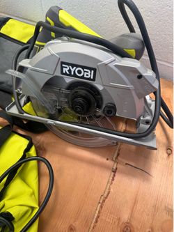 Ryobi Corded 7 1/4 Inch Circular Saw With Laser
