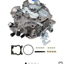 408A 4 Barrel Carburetor Compatible with Rochester Quadrajet 4MV 1904R 1906R for GM Chevrolet Chevy Cadillac with 305-350c.i 750 CFM Engine