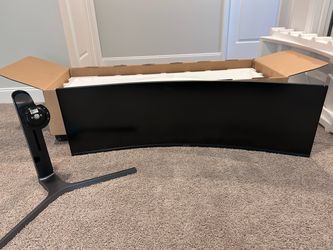 Samsung Ultrawide Curved Monitor with Stand