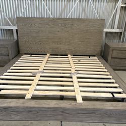 Goodwin 4 Piece King Bedroom Set. Pre Loved. 