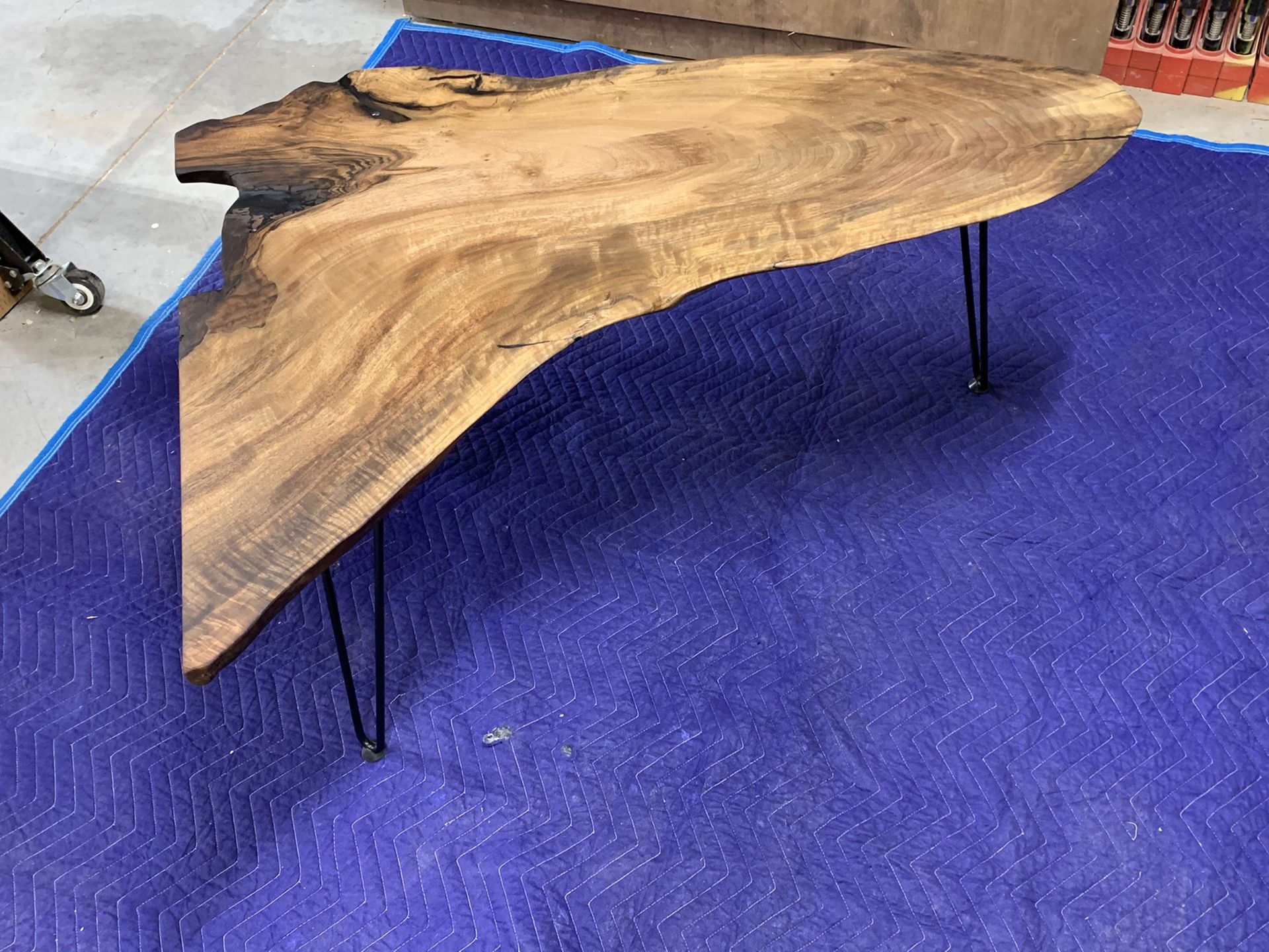 Solid Walnut Live Edge Coffee Table