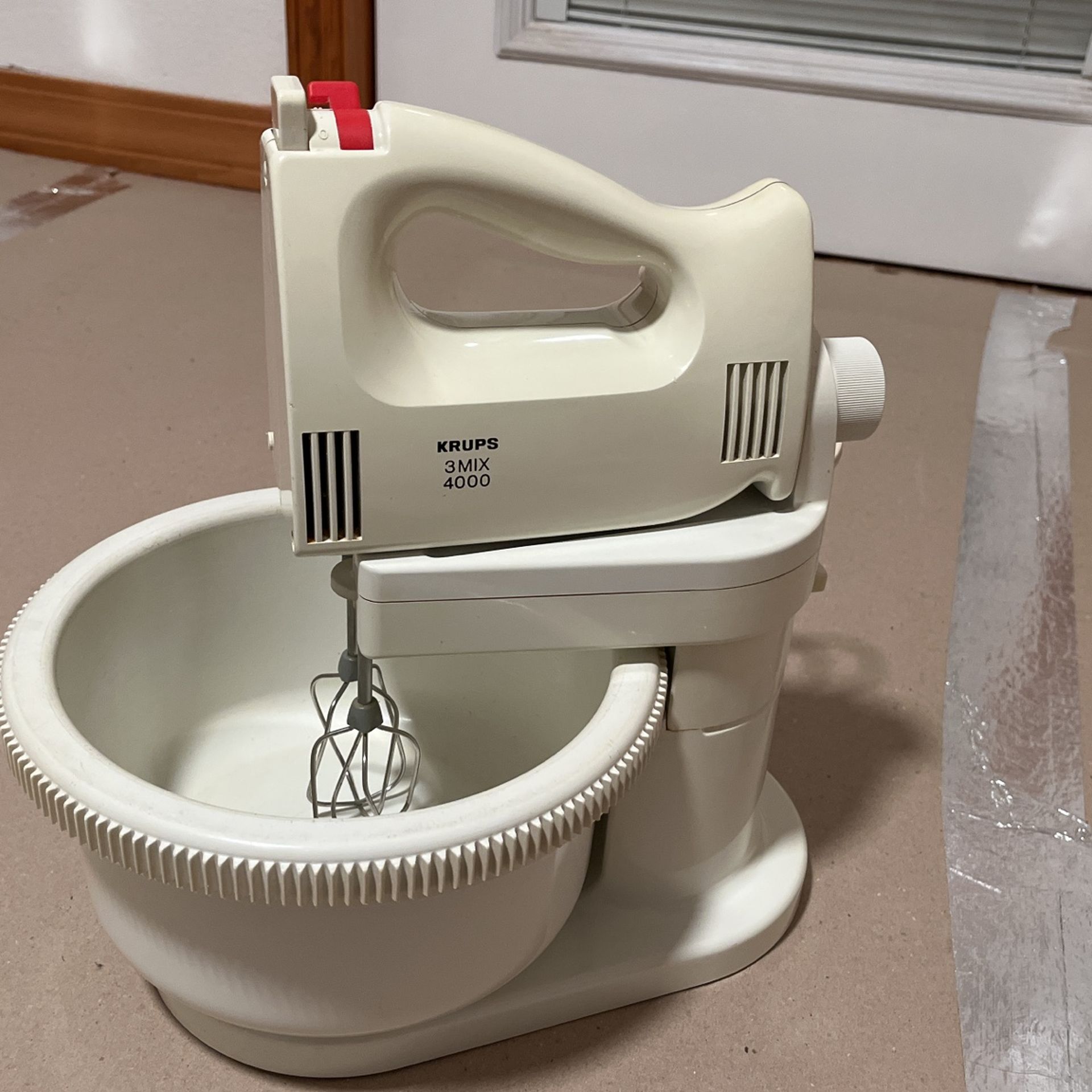 Krups Mixer Mixer Station bowl, and all the accessories