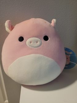 Squishmallows Peter the Pig 7 Inch Soft Pink Plush New