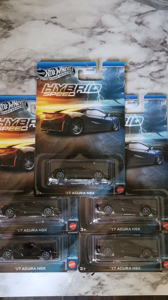 Acura NSX Hot Wheels Silver Series