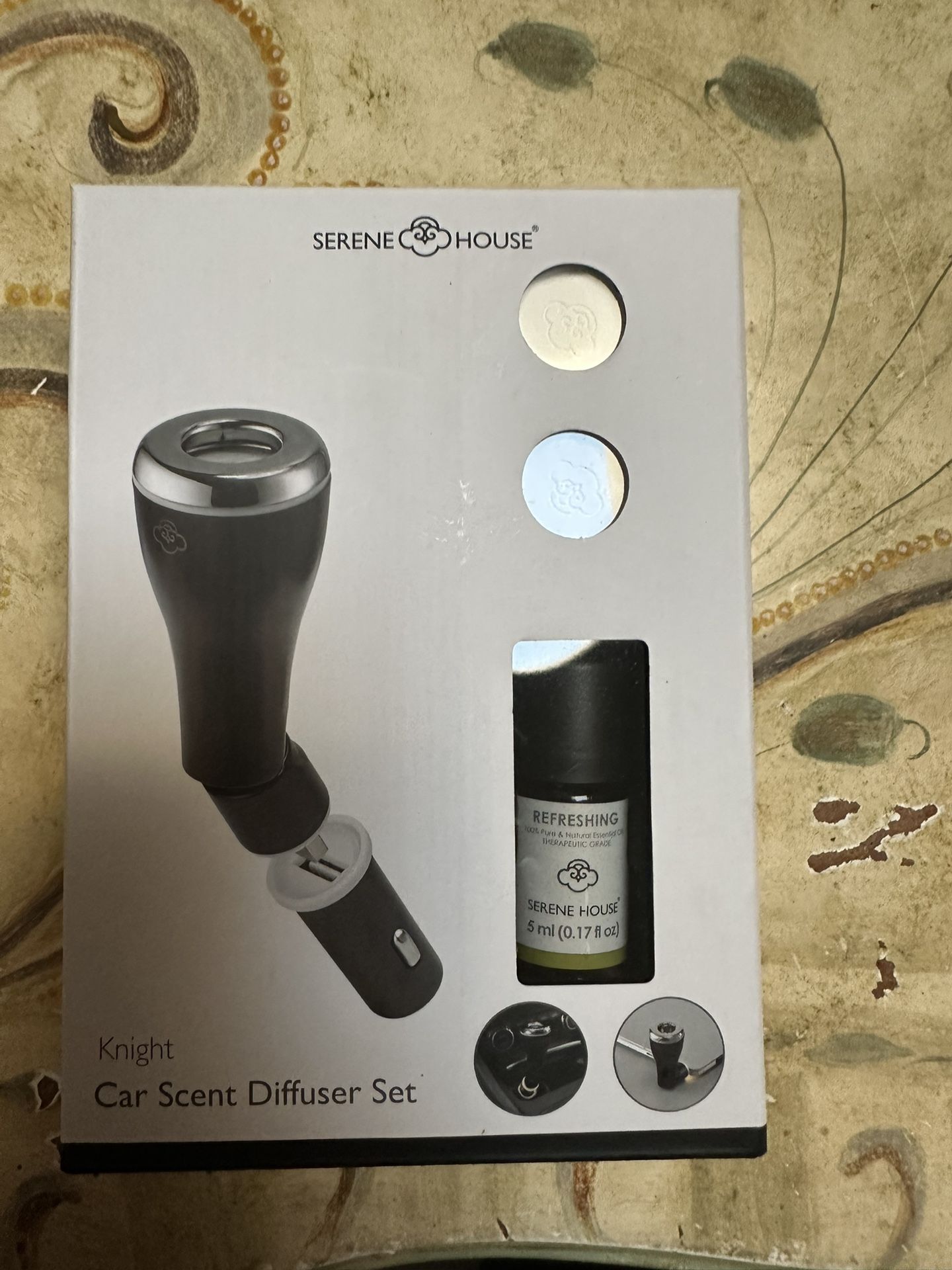 Serene House Knight Car Scent Diffuser Set