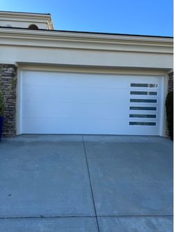New garage door
