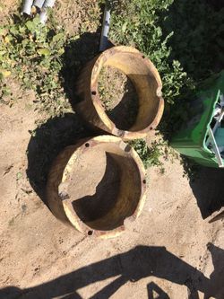 Tractor weighs . Came off Ford tractor