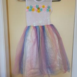 brand new 3 peices birthday tutu dress size 9/10