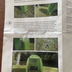 ToGo Cabana Tent & Cooler All Set Up With In Large Bag On Wheels