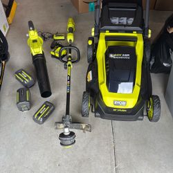 Ryobi Lawn Equipment (make Offer) 