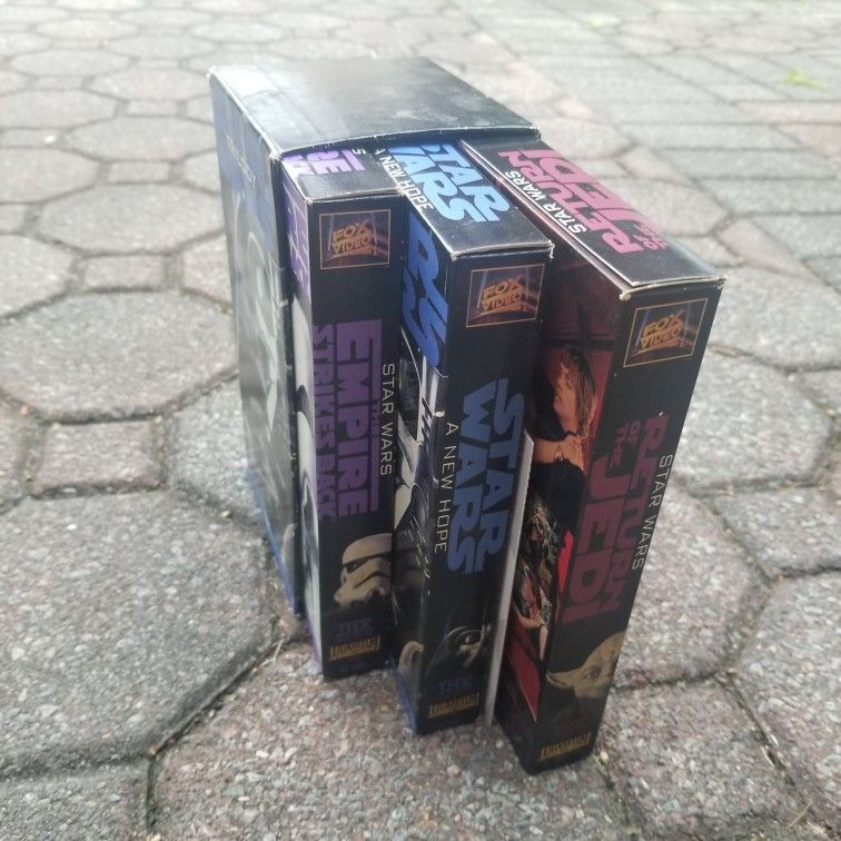 Classic Star Wars Movie Box Set Vhs