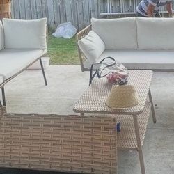 Patio Sofa Set