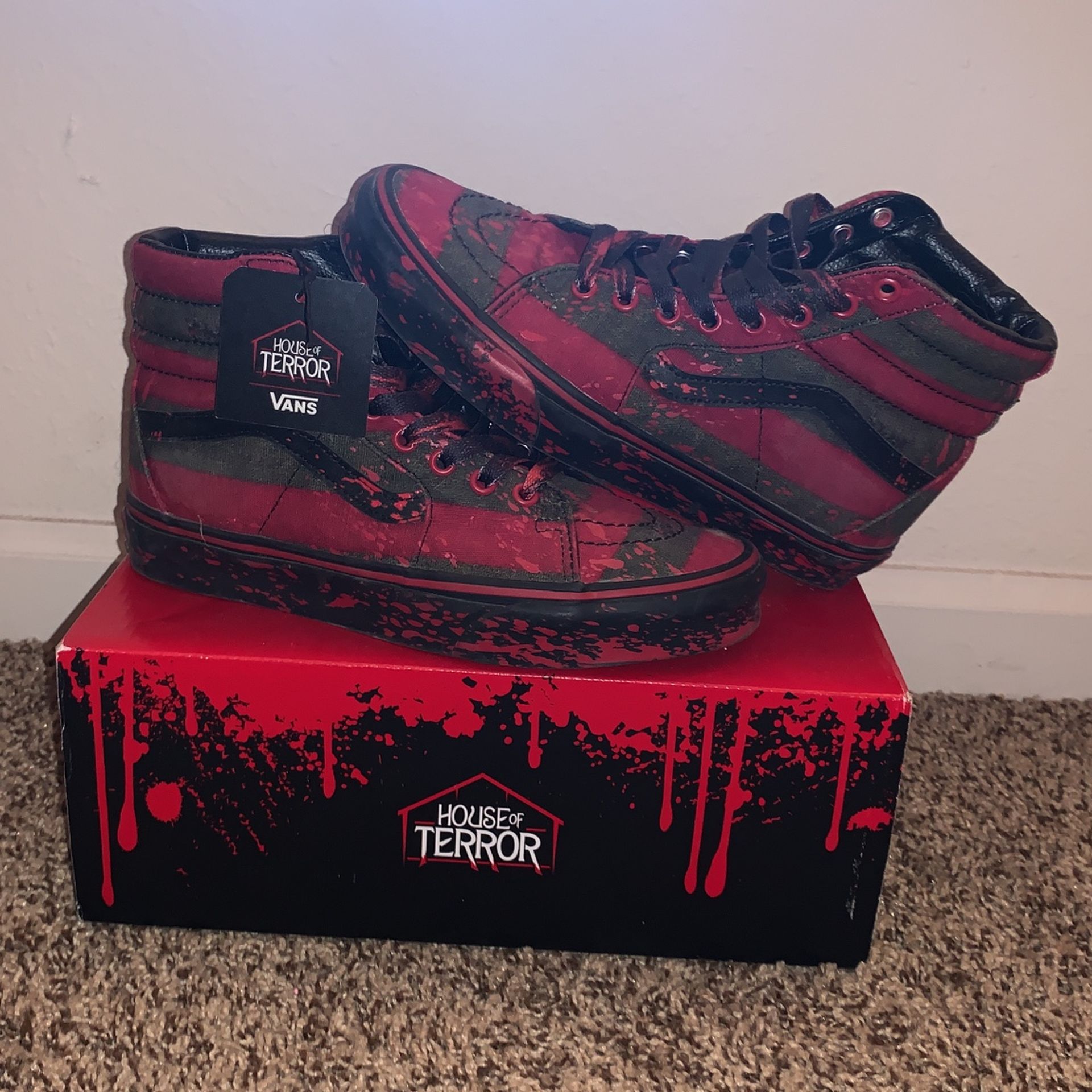 Sk8-Hi (Terror) Nightmare On Elm St