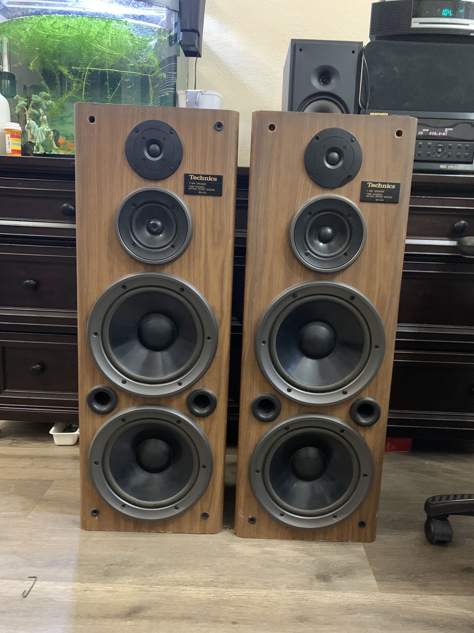 Technics Sb-a32 3-way Speakers