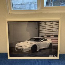 Nissan GTR Framed Picture