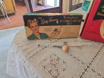 Candy thermometer and apple peeler