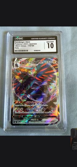 Corviknight VMAX CGC 10 Gem Mint Pokemon Card